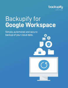 Backupify For Google Workspace