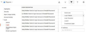 Google Apps Account Login Activity